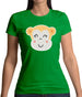 Smiley Face Monkey Womens T-Shirt