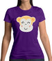 Smiley Face Monkey Womens T-Shirt