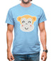 Smiley Face Monkey Mens T-Shirt