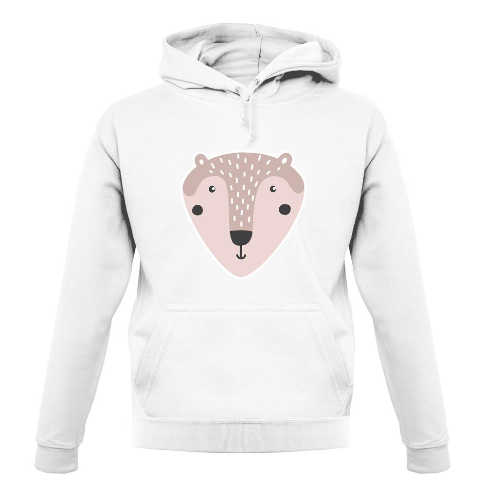 Smiley Face Mrs Bear unisex hoodie