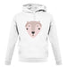 Smiley Face Mr Bear unisex hoodie