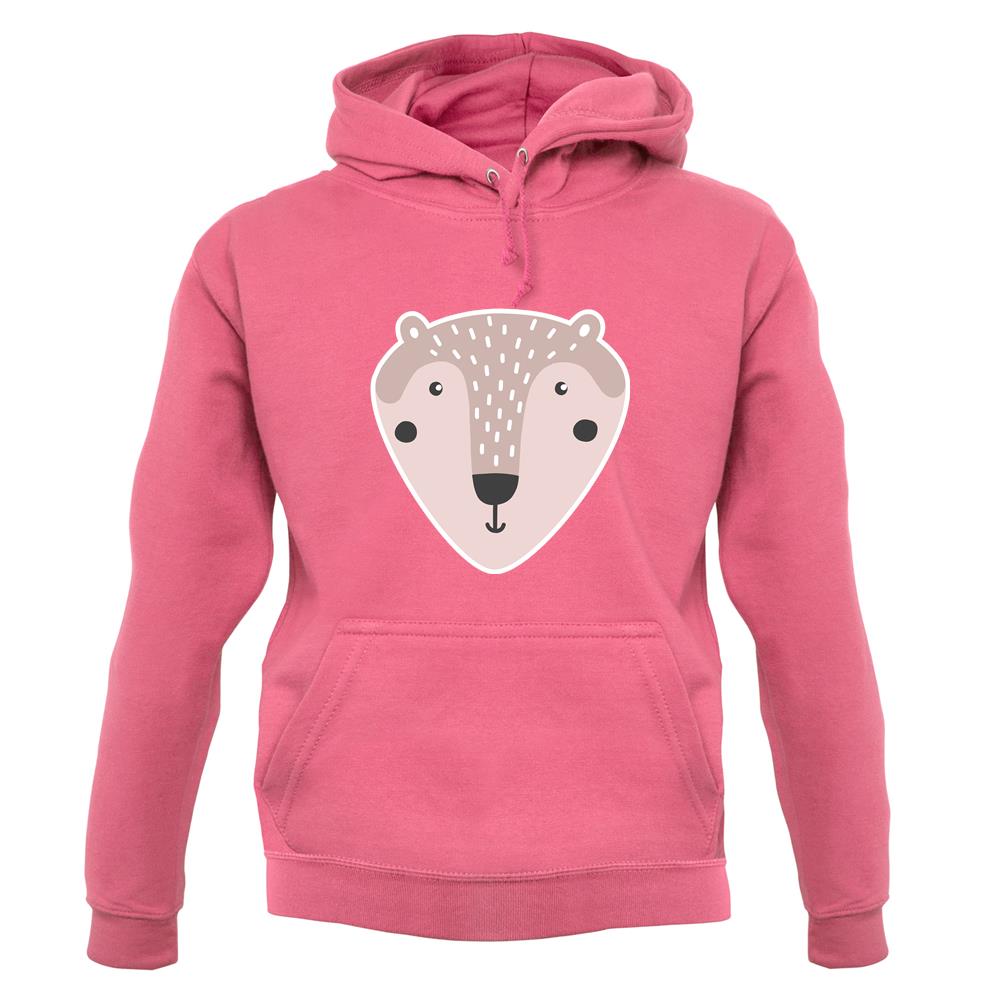 Smiley Face Mr Bear unisex hoodie