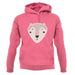 Smiley Face Mrs Bear unisex hoodie