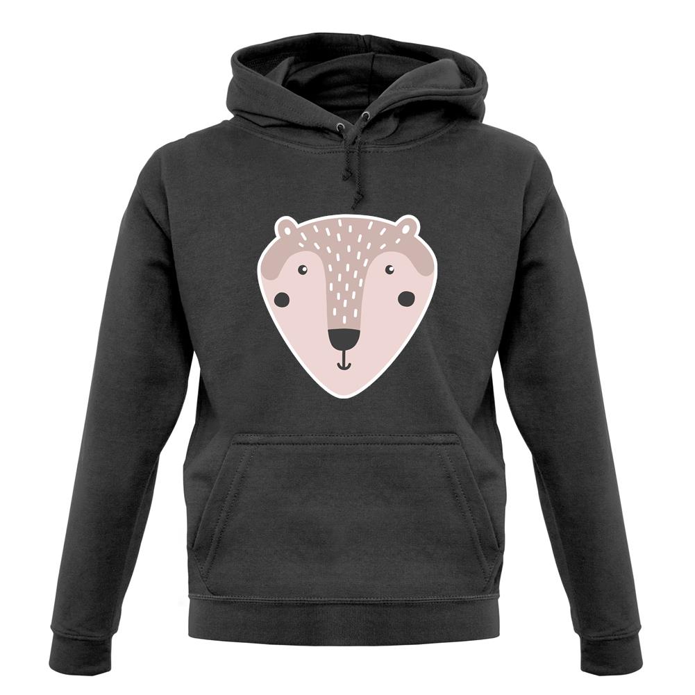 Smiley Face Mrs Bear unisex hoodie