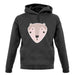 Smiley Face Mrs Bear unisex hoodie