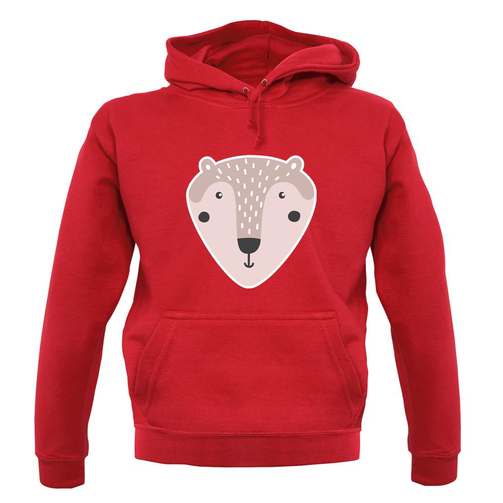 Smiley Face Mrs Bear unisex hoodie