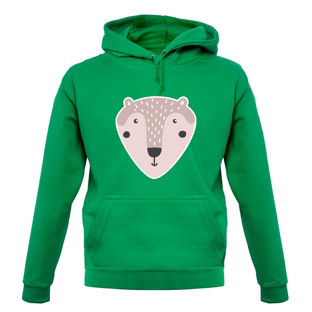 Smiley Face Mr Bear unisex hoodie