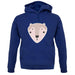 Smiley Face Mr Bear unisex hoodie