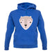 Smiley Face Mr Bear unisex hoodie