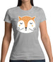 Smiley Face Mr Fox Womens T-Shirt