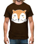 Smiley Face Mr Fox Mens T-Shirt
