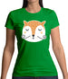 Smiley Face Mr Fox Womens T-Shirt