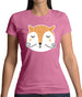 Smiley Face Mr Fox Womens T-Shirt