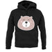 Smiley Face Bear unisex hoodie