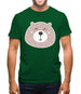 Smiley Face Bear Mens T-Shirt