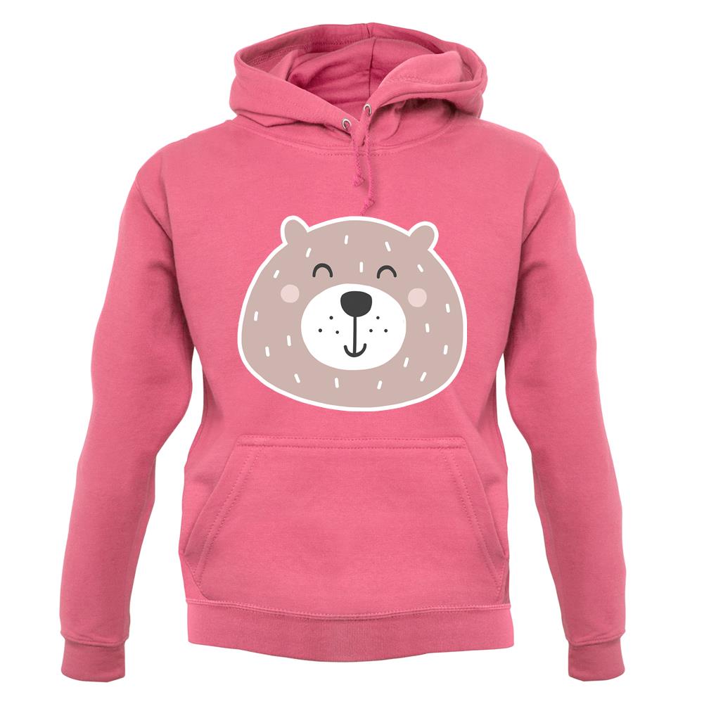 Smiley Face Bear unisex hoodie