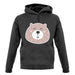 Smiley Face Bear unisex hoodie