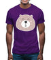 Smiley Face Bear Mens T-Shirt