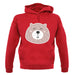 Smiley Face Bear unisex hoodie