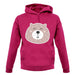 Smiley Face Bear unisex hoodie