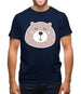 Smiley Face Bear Mens T-Shirt