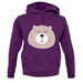 Smiley Face Bear unisex hoodie