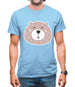 Smiley Face Bear Mens T-Shirt