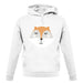 Smiley Face Mrs Fox unisex hoodie