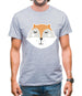 Smiley Face Mrs Fox Mens T-Shirt