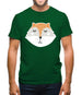 Smiley Face Mrs Fox Mens T-Shirt