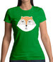 Smiley Face Mrs Fox Womens T-Shirt