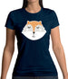 Smiley Face Mrs Fox Womens T-Shirt