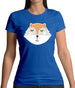 Smiley Face Mrs Fox Womens T-Shirt