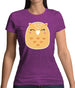 Smiley Face Mrs Owl Womens T-Shirt