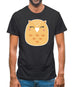 Smiley Face Mrs Owl Mens T-Shirt