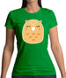 Smiley Face Mrs Owl Womens T-Shirt