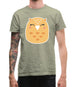 Smiley Face Mrs Owl Mens T-Shirt