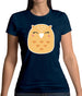 Smiley Face Mrs Owl Womens T-Shirt