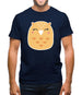 Smiley Face Mrs Owl Mens T-Shirt