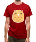 Smiley Face Mrs Owl Mens T-Shirt