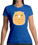 Smiley Face Mrs Owl Womens T-Shirt