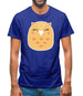 Smiley Face Mrs Owl Mens T-Shirt