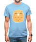 Smiley Face Mrs Owl Mens T-Shirt