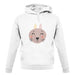 Smiley Face Mrs Rabbit unisex hoodie