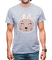 Smiley Face Mrs Rabbit Mens T-Shirt