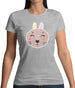 Smiley Face Mrs Rabbit Womens T-Shirt