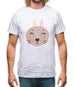 Smiley Face Mrs Rabbit Mens T-Shirt