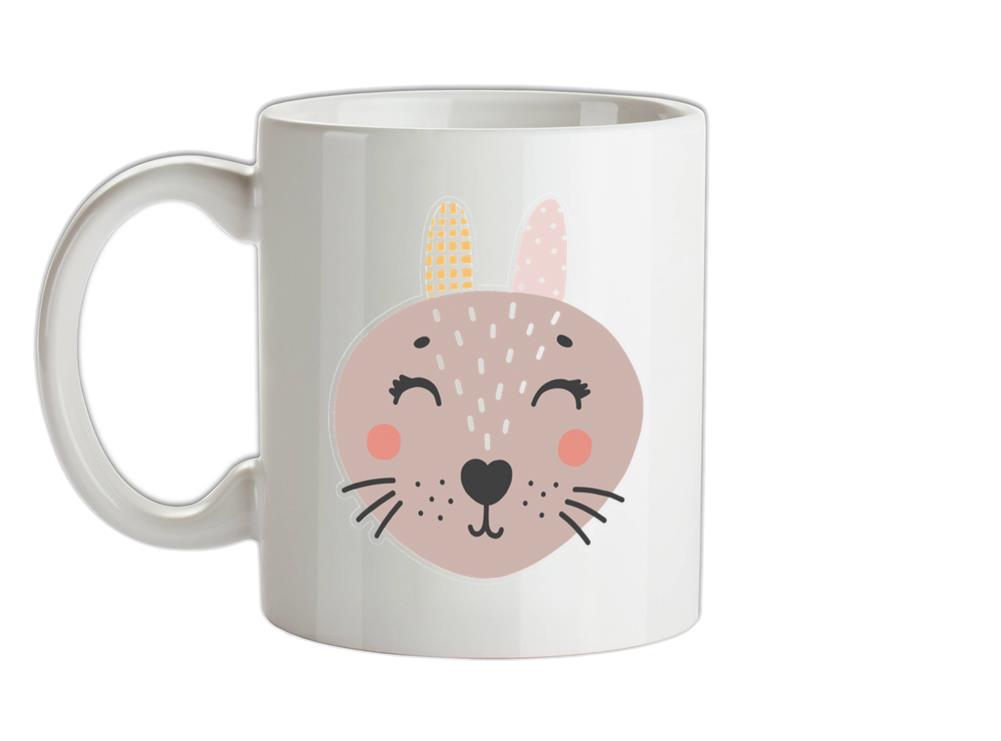 Smiley Face Mrsrabbit Ceramic Mug