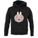 Smiley Face Mrs Rabbit unisex hoodie