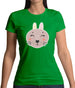 Smiley Face Mrs Rabbit Womens T-Shirt